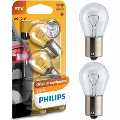 Image de Philips automotive lighting Vision P21W, Lampe De Signalisation, Blister 2