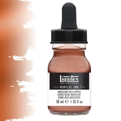 Afbeelding van Liquitex Professional Acryl Ink! Iridescent Rich Copper 30ml 230 4260230