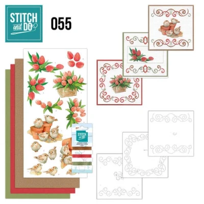 Afbeelding van Stitch and Do 55 Garden Classics