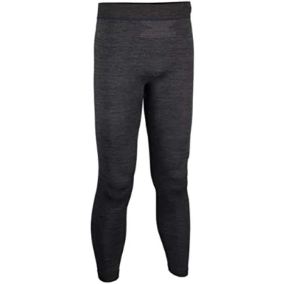 Afbeelding van Avento Thermobroek Superior Mannen Zwart/Donkerblauw Maat S