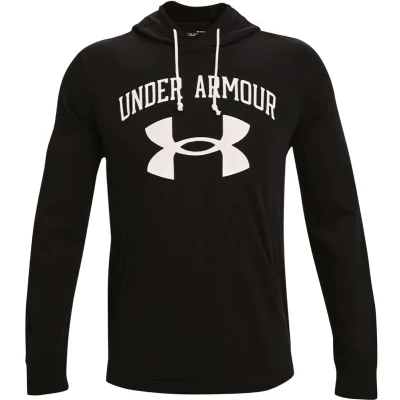 Afbeelding van Under Armour Rival Terry BIG LOGO Hdwht Hoodie, Heren, Maat: Medium, Black