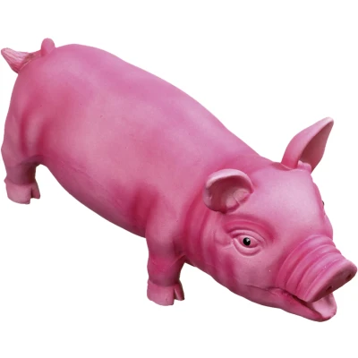 Afbeelding van Hondenspeelgoed Latex Varken Roze 33 cm