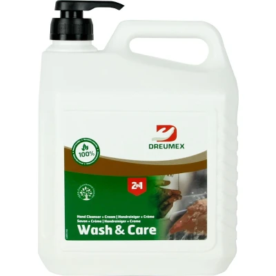 Afbeelding van Dreumex Wash &amp; Care Handreiniger met pomp 3 liter