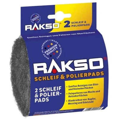 Afbeelding van Rakso staalwol pads (gradatie fijn 00)