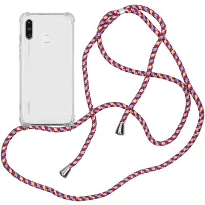 Afbeelding van iMoshion Hoesje Geschikt voor Huawei P30 Lite met koord Backcover Transparant