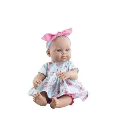 Afbeelding van Paola Reina Minipikolines babypop blank meisje met blauwe ogen 32cm