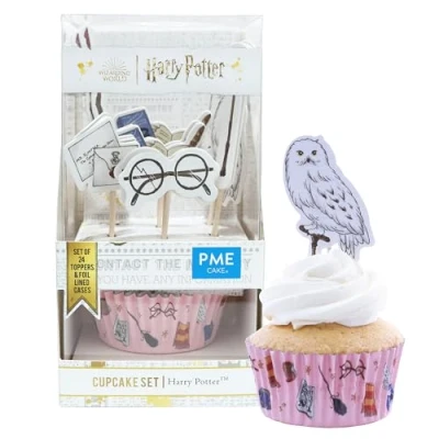 Afbeelding van PME Harry Potter 24 stuks bakvormen en taartdecoratie