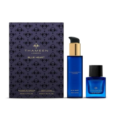 Afbeelding van Thameen Blue Heart Body Lotion Gift Set Limited Edition Parfumset 150 Ml