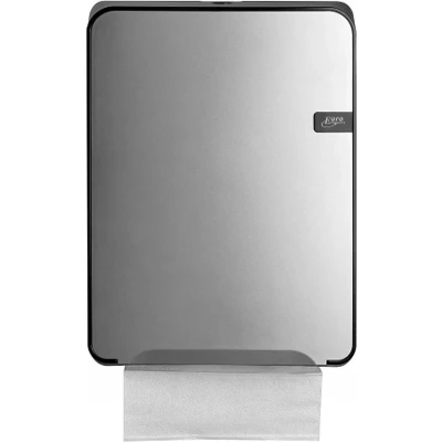 Afbeelding van Quartz Vouwhanddoekdispenser C vouw en multifold zilver