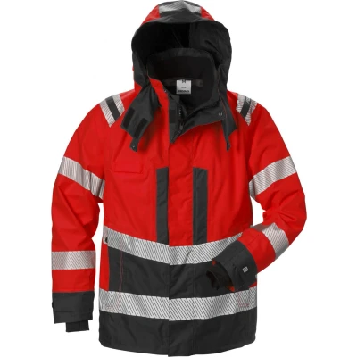 Afbeelding van Fristads Hi Vis Airtech Shelljack Klasse 3 4515 Gtt rood/zwart