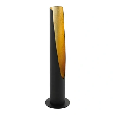 Image de EGLO Lampe de table à LED Barbotto 5 W 39,5 cm Noir et doré