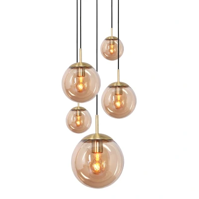 Afbeelding van Plafondlamp Bollique 2730ME Messing