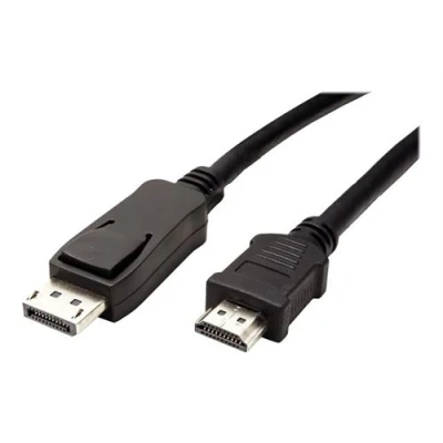 Image de VALUE Câble adaptateur DisplayPort mâle pour HDMI 4.5 m blindé noir