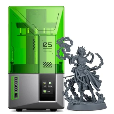 Afbeelding van ELEGOO Mars 5 3D printer, MSLA 6,6 inch 4K LCD display, automatische nivellering, 70 mm/h hogesnelheidsdruk, intelligente mechanische sensor, oververhittingsbeveiliging, groot formaat