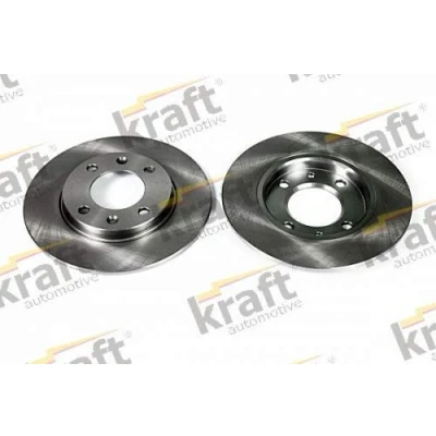Afbeelding van KRAFT 6055540 Remschijf 247, 247,0 8,0 4 volledig PEUGEOT: 206 Hatchback, 106 II SW, CITROËN: Saxo Xsara Hatchback