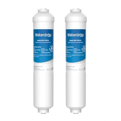Afbeelding van Waterdrop 2 x vervangingswaterfilter voor Samsung® DA29 10105J HAFEX/EXP, inline waterfilter