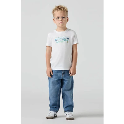 Afbeelding van Levi&#039;s STAY Baggy Taper fit Relaxed jeans voor kinderen, Maat: 110, The big cheese