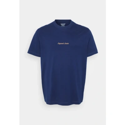 Afbeelding van Jack &amp; Jones Jornorrebro TEE CREW NECK Tshirt print, Heren, Maat: 6XL, Ocean cavern