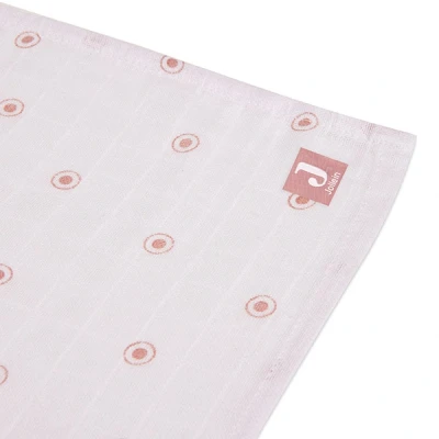 Afbeelding van Jollein Hydrofiele Doek Large 115x115cm Halo Rosewood GOTS