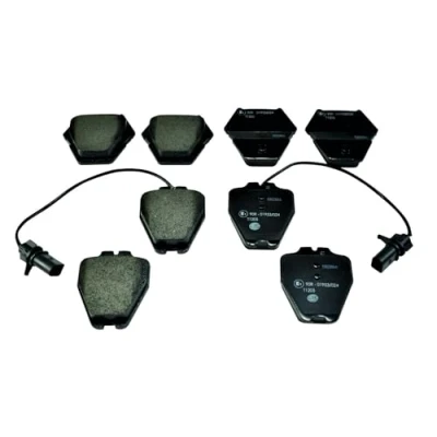 Afbeelding van HELLA 8DB 355 009 031 Remblokkenset Met slijtage waarschuwingscontact AUDI: A6 C5 Saloon, Avant, A4 B5 VOLKSWAGEN: Passat GP Saloon