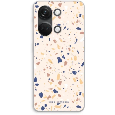 Afbeelding van Case Company® hoesje geschikt voor OnePlus Nord 3 Terrazzo N23 Soft Cover Telefoonhoesje Bescherming aan alle Kanten en Schermrand