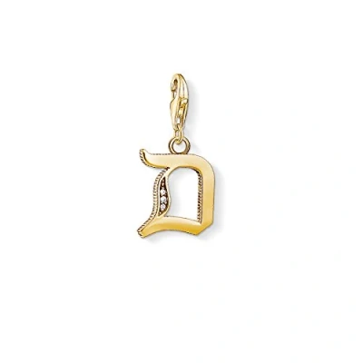 Afbeelding van Thomas Sabo Charm 925 sterling zilver One Size Goud 32003098