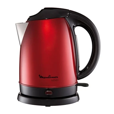 Afbeelding van Moulinex BY5305 Waterkoker Subito 1,7 L, 2400 Watt,17,7 cmx 21,2 cm w x 23,7 h, metallic Rood