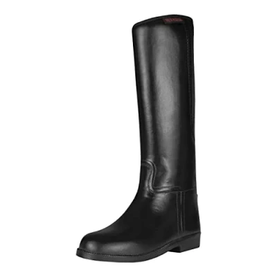 Image de Red Horse Bottes d&#039;Équitation PVC Stretch Noir EU 36