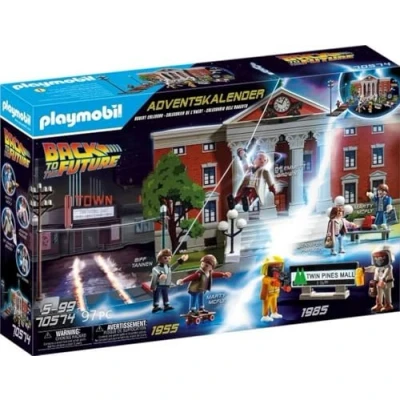 Image de Playmobil Calendrier de l&#039;avent 70574 Retour vers le futur
