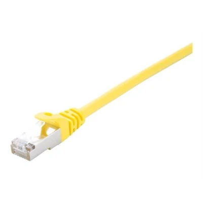 Image de V7 Câble réseau RJ 45 (M) pour 3 m SFTP, SSTP CAT 6 moulé, sans crochet jaune
