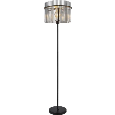 Afbeelding van Globo vloerlamp Gorley zwart metaal 38 cm E27 fitting 15698S