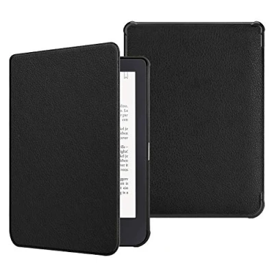 Afbeelding van FINTIE beschermhoes voor Kobo Clara HD dun, licht, magneetsluiting, automatische wekker/slaapfunctie, eBook 6 inch 2018, zwart