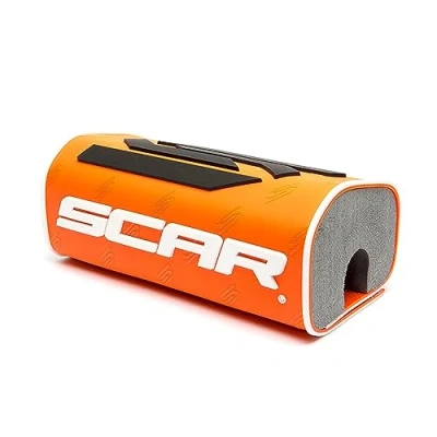 Afbeelding van SCAR Stuurschuim 28 3D zonder stang Moto Cross Quad Dirt Bike Enduro Supermotard neonoranje