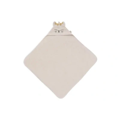 Afbeelding van Jollein Badcape Badstof Diego Dog/Charlie Cat 75x75 cm Charlie