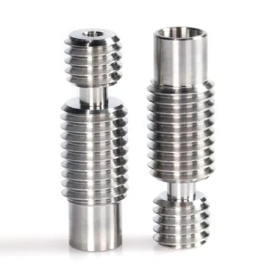 Afbeelding van 3D FREUNDE Alle metalen Titanium heatbreak voor E3D V6, Prusa i3 Hotend 1,75 mm filament legering TC4 Throat
