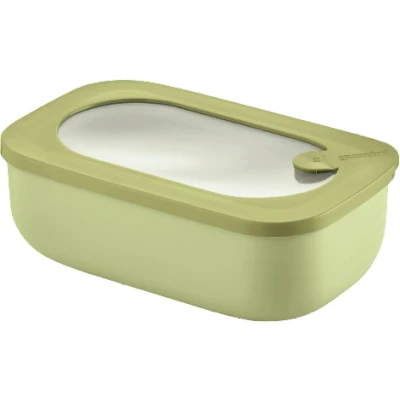 Afbeelding van Guzzini &#039;eco store&amp;more&#039; Rechthoekige Opbergdoos 900ml Avocado Green
