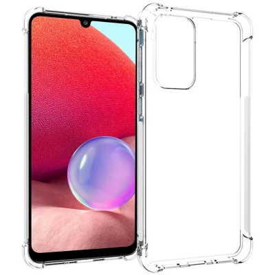 Afbeelding van iMoshion hoesje Geschikt voor Samsung Galaxy A33 Siliconen Design Transparant / Splatter Black