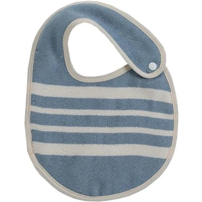 Afbeelding van Baby Slabbetje Krem Sultan Air Blue van Lalay