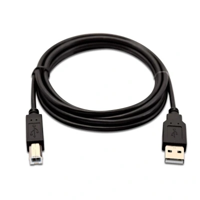 Afbeelding van USB A to B Cable V7 V7USB2AB 02M 1E Black