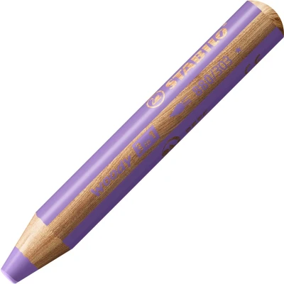 Afbeelding van Kleurpotloden STABILO 880 woody 3 in 1 multitalent pastel lila