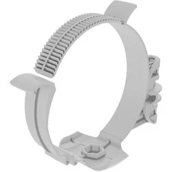 Afbeelding van Ubbink bevestigingsbeugel 80/100mm PP wit