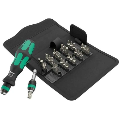 Afbeelding van Wera Kraftform Kompakt 71 Security 05057114001 Bitset 32 delig Torx BO, Binnen vierkant (Robertson), Inbus, Torque, Tri Wing, Spanner