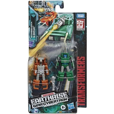 Afbeelding van Transformers Generations War for Cybertron: Earthrise Bombshock &amp; Decepticon