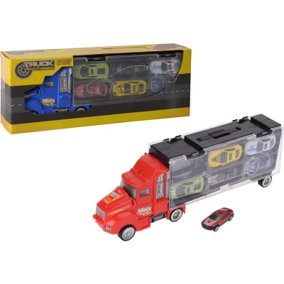 Afbeelding van Vrachtwagen met aanhanger 36 cm