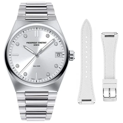 Afbeelding van Frédérique Constant Highlife FC 240SD2NH6B Horloge Staal Zilverkleurig Ø 31 mm