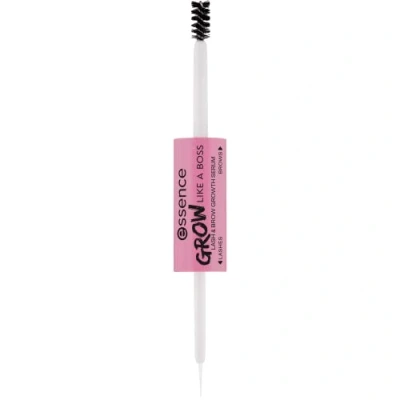 Afbeelding van essence Cosmetics Grow Like A Boss LaSH &amp; Brown Growth Wenkbrauwserum, N/A, bevordert de groei, lichtdoorlatend, veganistisch, zonder microplastic, nanodeeltjes (6 ml)