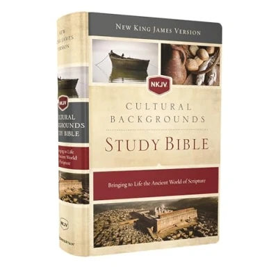 Afbeelding van NKJV, Cultural Backgrounds Study Bible, Hardcover, Red Letter Edition