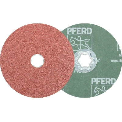 Afbeelding van PFERD 64190103 Combiclick korrel fiberschijf Ø 125 mm A 36 voor universele toepassingen Diameter 125 mm