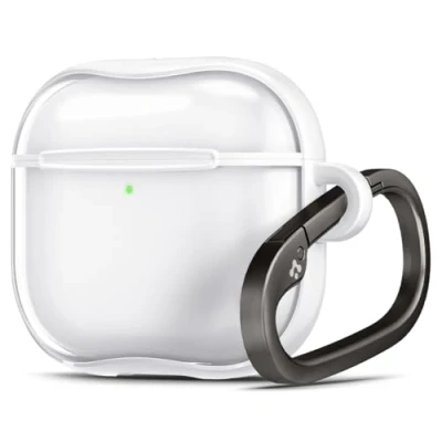 Afbeelding van Spigen Ultra Hybrid beschermhoes compatibel met Airpods (2024) transparant