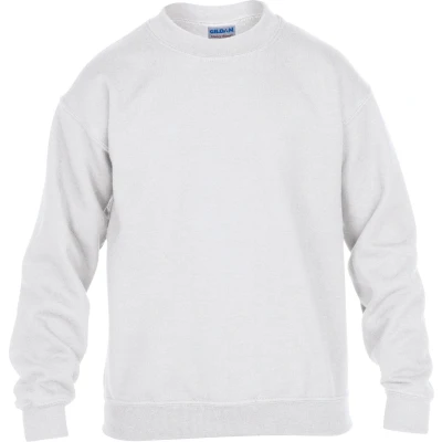 Afbeelding van Gildan Heavy Blend Classic Fit Youth Crewneck Sweatshirt GI18000B White